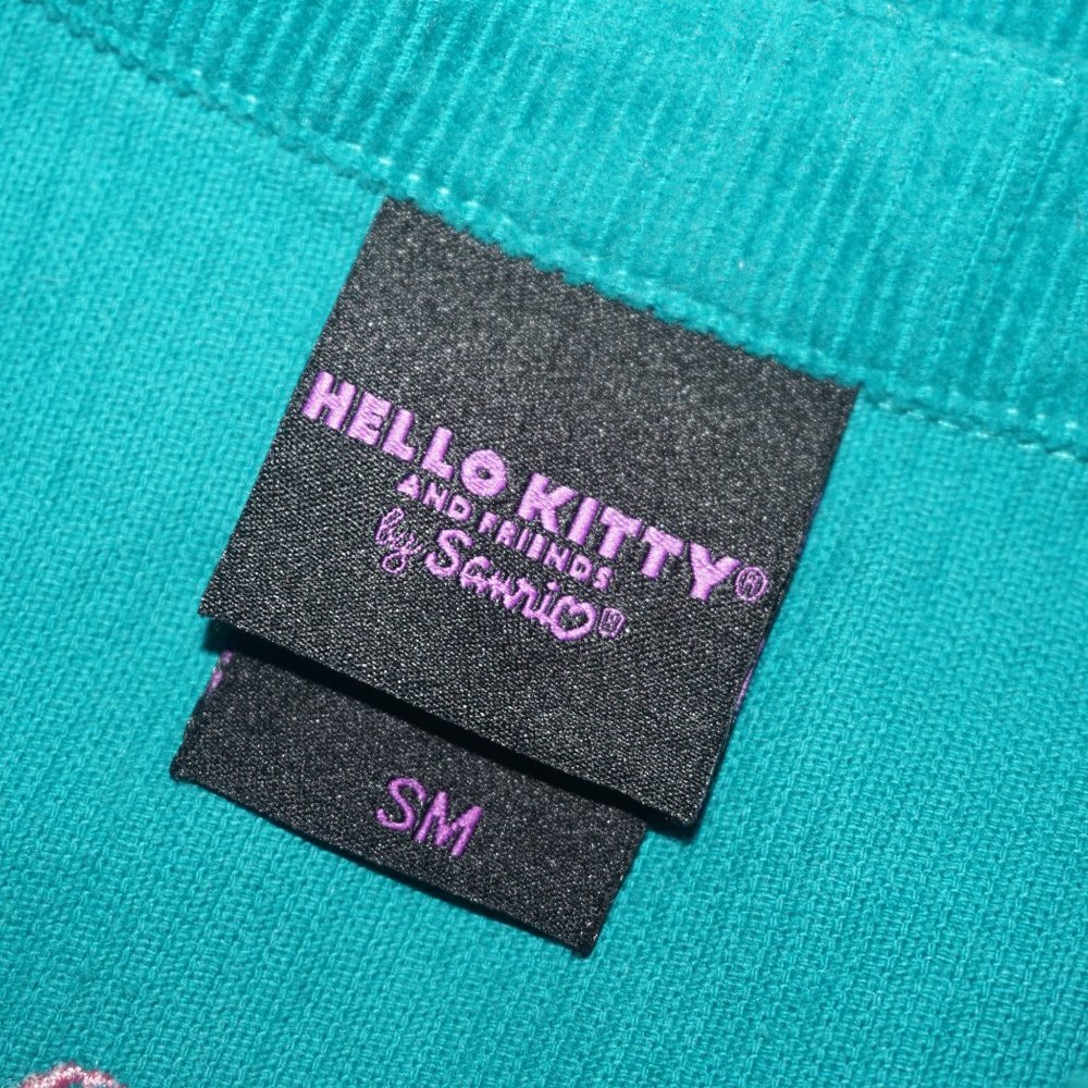 Hello Kitty Quilted Embroidered Patch Corduroy Shacket Jacket - Picture 5 of 9